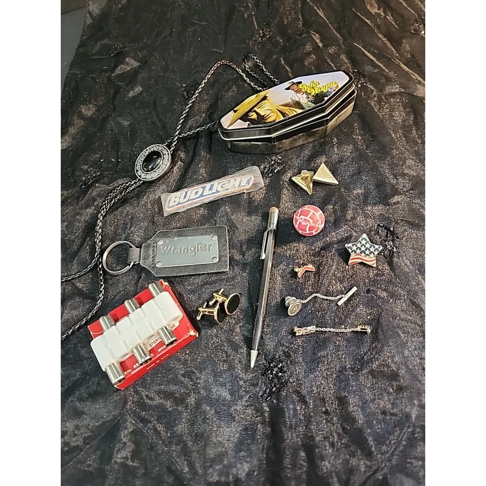 Grandpas Junk Drawer Lot Collectibles Vintage Antiques Treasures